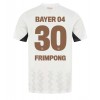 Bayer Leverkusen Jeremie Frimpong #30 Bortedrakt 2024-25 Kortermet